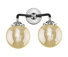 Innovations Lighting 284-2W-BPN-G208-6 - Beacon - 2 Light - 14 inch - Black Polished Nickel - Bath Vanity Light