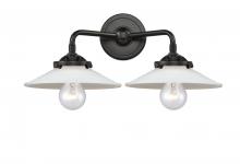Innovations Lighting 284-2W-OB-G1-LED - Halophane 2 Light Bath Vanity Light