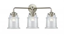 Innovations Lighting 284-3W-SN-G182 - Canton - 3 Light - 24 inch - Brushed Satin Nickel - Bath Vanity Light