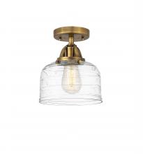 Innovations Lighting 288-1C-BB-G713 - Bell - 1 Light - 8 inch - Brushed Brass - Semi-Flush Mount