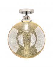 Innovations Lighting 288-1C-BPN-G208-12 - Beacon - 1 Light - 12 inch - Black Polished Nickel - Semi-Flush Mount