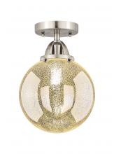 Innovations Lighting 288-1C-SN-G208-8 - Beacon - 1 Light - 8 inch - Brushed Satin Nickel - Semi-Flush Mount