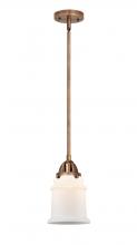 Innovations Lighting 288-1S-AC-G181 - Canton - 1 Light - 6 inch - Antique Copper - Stem hung - Mini Pendant