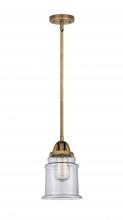 Innovations Lighting 288-1S-BB-G182 - Canton - 1 Light - 6 inch - Brushed Brass - Stem hung - Mini Pendant