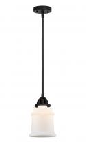 Innovations Lighting 288-1S-BK-G181 - Canton - 1 Light - 6 inch - Matte Black - Stem hung - Mini Pendant
