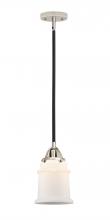 Innovations Lighting 288-1S-BPN-G181 - Canton - 1 Light - 6 inch - Black Polished Nickel - Stem hung - Mini Pendant