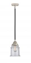 Innovations Lighting 288-1S-BPN-G184 - Canton - 1 Light - 6 inch - Black Polished Nickel - Stem hung - Mini Pendant