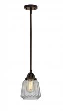 Innovations Lighting 288-1S-OB-G142 - Chatham - 1 Light - 7 inch - Oil Rubbed Bronze - Stem hung - Mini Pendant