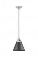 Innovations Lighting 288-1S-PN-M13-BK - Appalachian - 1 Light - 8 inch - Polished Nickel - Stem hung - Mini Pendant