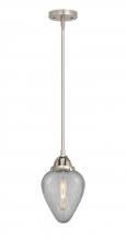 Innovations Lighting 288-1S-SN-G165 - Geneseo - 1 Light - 7 inch - Brushed Satin Nickel - Stem hung - Mini Pendant