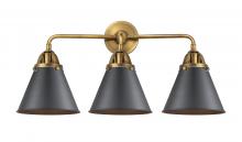 Innovations Lighting 288-3W-BB-M13-BK - Appalachian - 3 Light - 26 inch - Brushed Brass - Bath Vanity Light