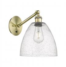 Innovations Lighting 317-1W-AB-GBD-94 - Bristol - 1 Light - 9 inch - Antique Brass - Sconce