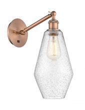 Innovations Lighting 317-1W-AC-G654-7 - Cindyrella - 1 Light - 7 inch - Antique Copper - Adjustable Sconce