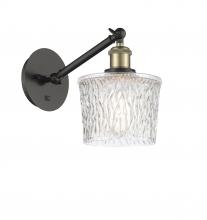 Innovations Lighting 317-1W-BAB-G402 - Niagara - 1 Light - 7 inch - Black Antique Brass - Adjustable Sconce
