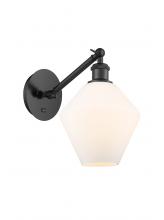 Innovations Lighting 317-1W-BK-G651-8 - Cindyrella - 1 Light - 8 inch - Matte Black - Sconce