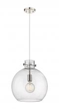 Innovations Lighting 410-1PM-PN-G410-14SDY - Newton Sphere - 1 Light - 14 inch - Polished Nickel - Cord hung - Pendant