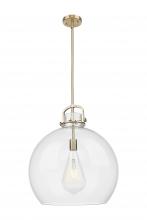 Innovations Lighting 410-1SL-CB-G410-18CL - Newton Sphere - 1 Light - 18 inch - Champagne Bronze - Pendant