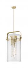 Innovations Lighting 413-4SL-CB-G413-4S-12SDY - Pilaster - 4 Light - 12 inch - Champagne Bronze - Pendant