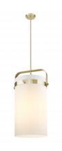 Innovations Lighting 413-4SL-CB-G413-4S-12WH - Pilaster - 4 Light - 12 inch - Champagne Bronze - Pendant