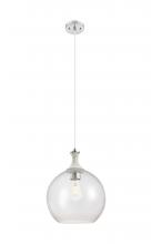 Innovations Lighting 415-1PR-SN-G124-12 - Astor - 1 Light - 12 inch - Brushed Satin Nickel - Cord hung - Mini Pendant