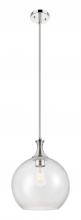 Innovations Lighting 415-1S-PN-G124-12 - Astor - 1 Light - 12 inch - Polished Nickel - Mini Pendant