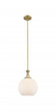 Innovations Lighting 415-1SR-BB-G121-10 - Astor - 1 Light - 10 inch - Brushed Brass - Mini Pendant