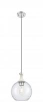 Innovations Lighting 415-1SR-SN-G124-10 - Astor - 1 Light - 10 inch - Brushed Satin Nickel - Mini Pendant