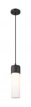 Innovations Lighting 428-1P-BK-G428-12WH - Bolivar - 1 Light - 5 inch - Matte Black - Pendant