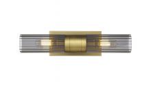 Innovations Lighting 429-2WL-BB-G429-8SM - Empire - 2 Light - 5 inch - Brushed Brass - Bath Vanity Light