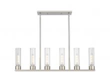 Innovations Lighting 429-6I-SN-G429-11CL - Empire - 6 Light - 44 inch - Satin Nickel - Linear Pendant