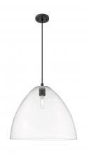 Innovations Lighting 434-1P-BK-GBD-162 - Crown Point - 1 Light - 16 inch - Matte Black - Pendant