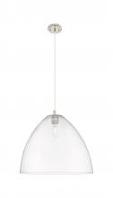 Innovations Lighting 434-1P-PN-GBD-162 - Crown Point - 1 Light - 16 inch - Polished Nickel - Pendant