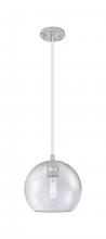 Innovations Lighting 434-1P-SN-G124-8 - Crown Point - 1 Light - 8 inch - Satin Nickel - Pendant