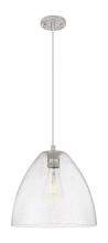 Innovations Lighting 434-1P-SN-GBD-124 - Crown Point - 1 Light - 12 inch - Satin Nickel - Pendant