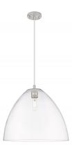 Innovations Lighting 434-1P-SN-GBD-162 - Crown Point - 1 Light - 16 inch - Satin Nickel - Pendant