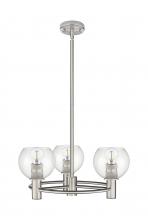 Innovations Lighting 434-3CR-SN-G122-6 - Crown Point - 3 Light - 18 inch - Satin Nickel - Pendant