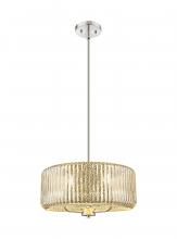 Innovations Lighting 436-3S-SN-G436-16ME - Windsor - 3 Light - 16 inch - Brushed Satin Nickel - Stem hung - Pendant