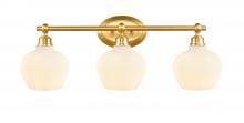 Innovations Lighting 438-3W-SG-G4381 - Amina - 3 Light - 27 inch - Satin Gold - Bath Vanity Light