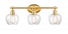 Innovations Lighting 438-3W-SG-G4382 - Amina - 3 Light - 27 inch - Satin Gold - Bath Vanity Light