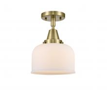 Innovations Lighting 447-1C-AB-G71-LED - Bell - 1 Light - 8 inch - Antique Brass - Semi-Flush Mount