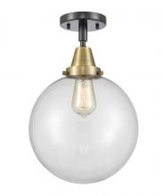 Innovations Lighting 447-1C-BAB-G202-10 - Beacon - 1 Light - 10 inch - Black Antique Brass - Semi-Flush Mount