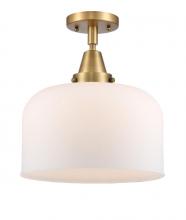 Innovations Lighting 447-1C-BB-G71-L - Bell - 1 Light - 12 inch - Brushed Brass - Semi-Flush Mount
