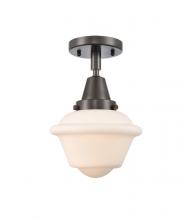 Innovations Lighting 447-1C-OB-G531 - Oxford - 1 Light - 8 inch - Oil Rubbed Bronze - Semi-Flush Mount