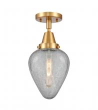 Innovations Lighting 447-1C-SG-G165 - Geneseo - 1 Light - 7 inch - Satin Gold - Semi-Flush Mount