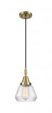 Innovations Lighting 447-1P-AB-G172 - Fulton - 1 Light - 7 inch - Antique Brass - Mini Pendant