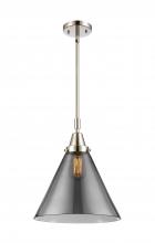 Innovations Lighting 447-1S-PN-G43-L - Cone - 1 Light - 12 inch - Polished Nickel - Mini Pendant