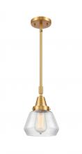 Innovations Lighting 447-1S-SG-G172 - Fulton - 1 Light - 7 inch - Satin Gold - Mini Pendant