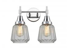 Innovations Lighting 447-2W-PC-G142 - Chatham - 2 Light - 15 inch - Polished Chrome - Bath Vanity Light