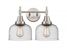 Innovations Lighting 447-2W-SN-G74 - Caden - 2 Light - 17 inch - Satin Nickel - Bath Vanity Light