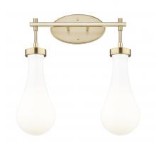 Innovations Lighting 451-2W-CB-G451-5GWH - Owego - 2 Light - 17 inch - Champagne Bronze - Bath Vanity Light